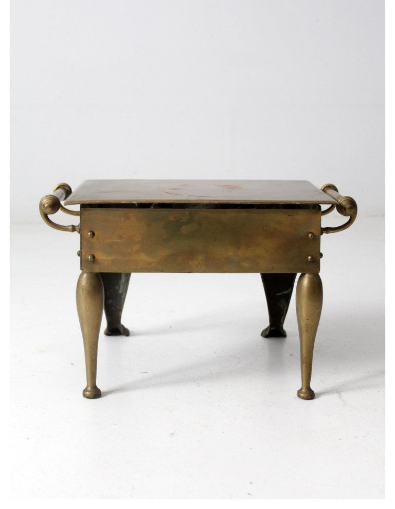 Consigned, Antique Brass Footman