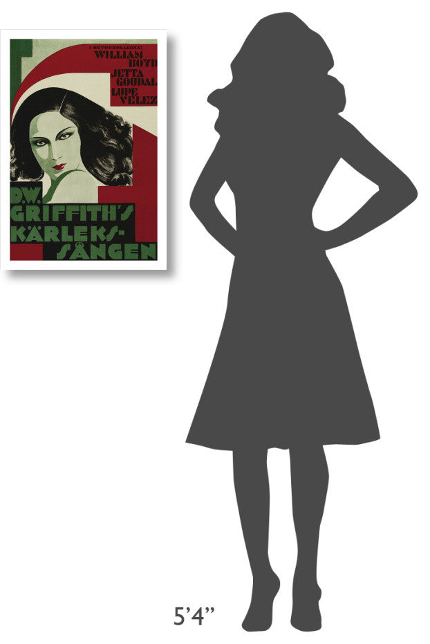 "Vintage Film Posters: Lady of the Pavements" Paper Print, 18"x26"