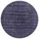 8' Round Handmade Wool Persian Gabbeh Rug - Q15120