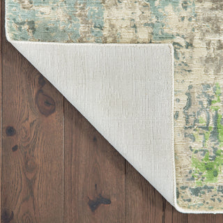 Oriental Weavers Formations Blue/ Green Abstract Indoor Area Rug 10'X14'