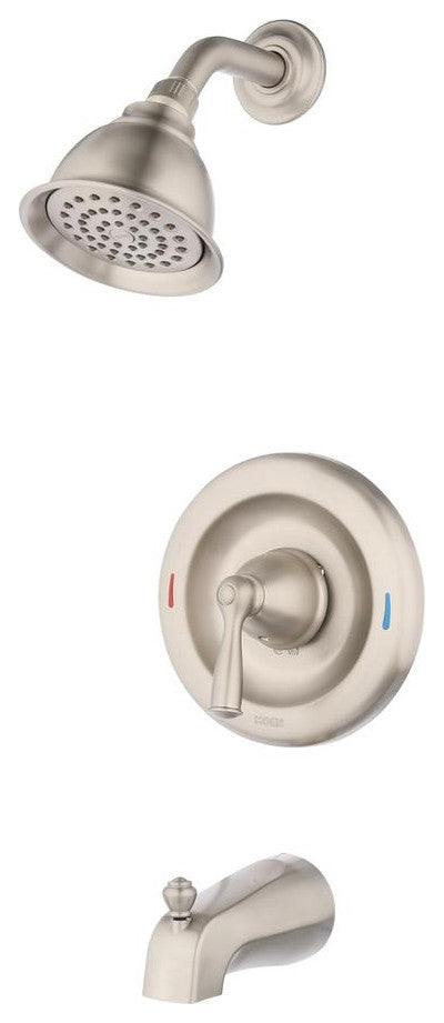 Banbury Spot Resist Brushed Nickel Posi-Temp Tub/Shower