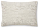 Loloi Pillow, Silver, 16''x26'', Cover With Poly