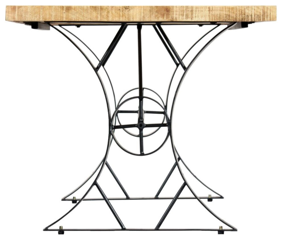 Vidaxl Dining Table 70.9"x35.4"x29.9" Solid Mango Wood