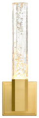 Greta Integrated LED Brass Wall Light