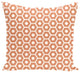Honeycomb Pop Geometric Print Pillow, Bloom, 16"x16"