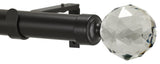 Gemstone Non-Telescoping Curtain Rod, Oil Rubbed Bronze, 96''