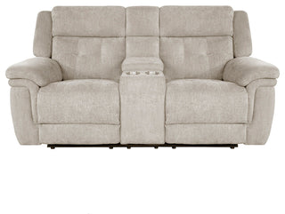 Richland Bristol Grey Power Reclining Sofa and Loveseat