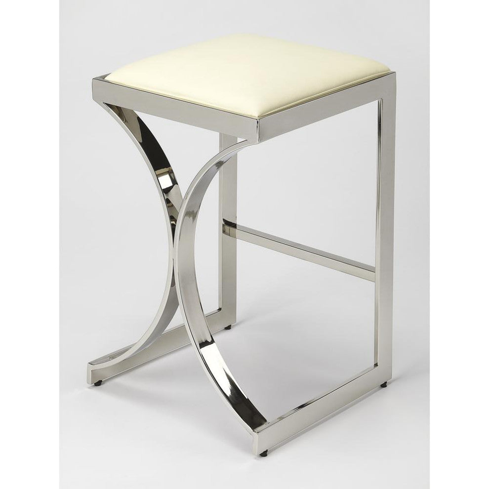 Company Natalya 24 Counter Stool, Silver