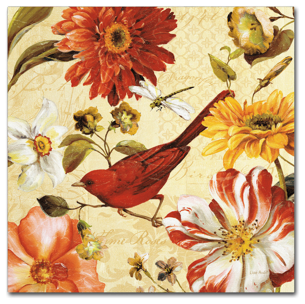 'Rainbow Garden Spice III' Canvas Art by Lisa Audit