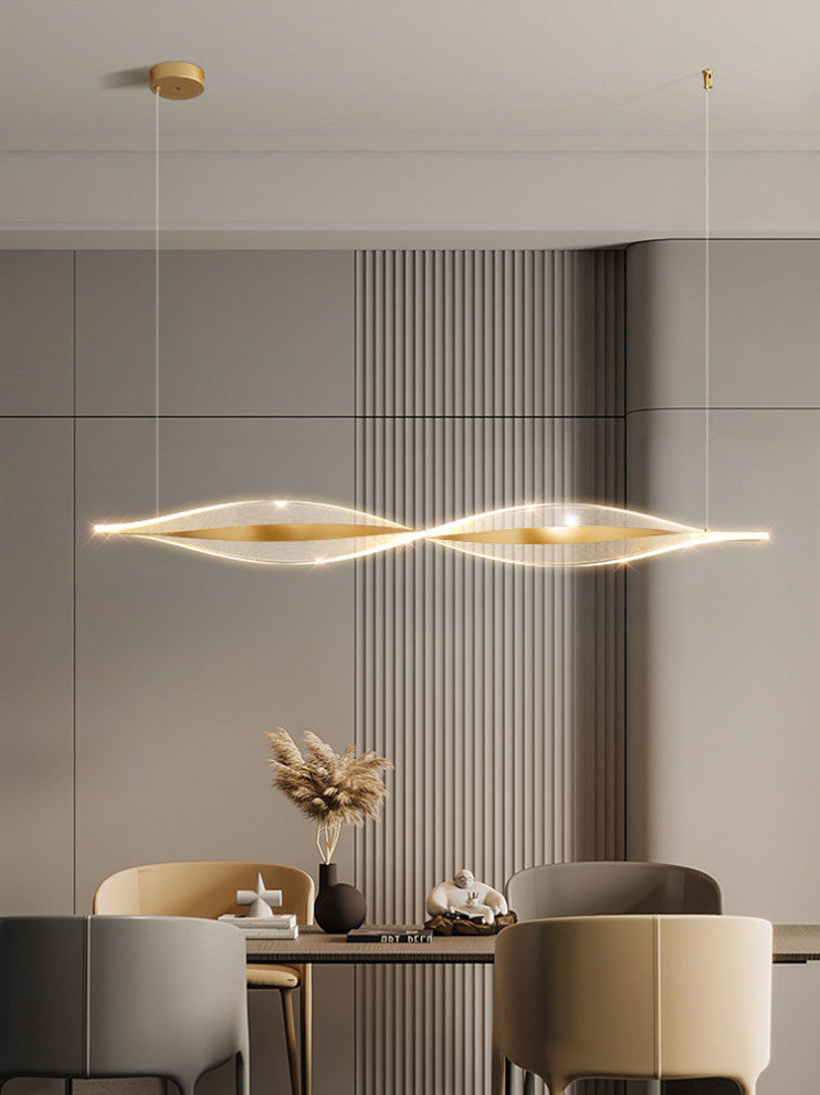 Burgenstock | Spiral Chandelier in a Nordic Style for Restaurant