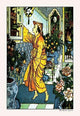 Aladdin Secures the Lamp - Gallery Wrapped Canvas Art 28" x 42"