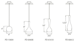 Modern Forms Acid LED Round Pendant with Canopy, Polished Nickel
