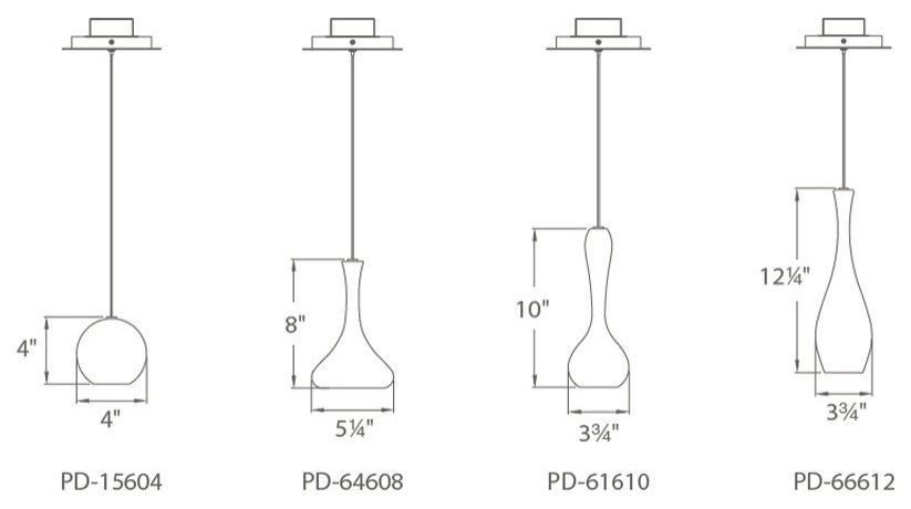 Modern Forms Acid LED Round Pendant with Canopy, Polished Nickel