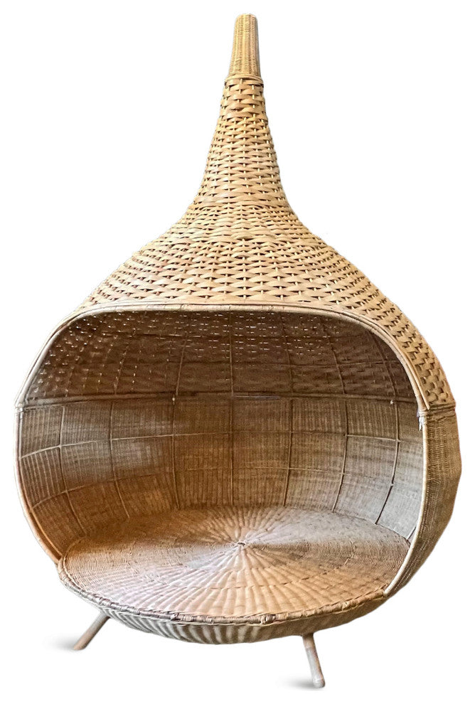Rattan Weaver Nest Daybed