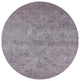 Ahgly Company Indoor Round Mid-Century Modern Area Rugs, 7' Round