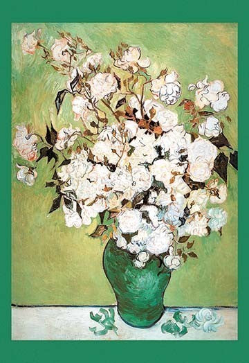Vase Avec Roses - Canvas Poster 20" x 30"