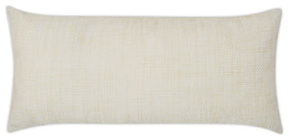 Outdoor Double Trouble Lumbar Pillow - Linen