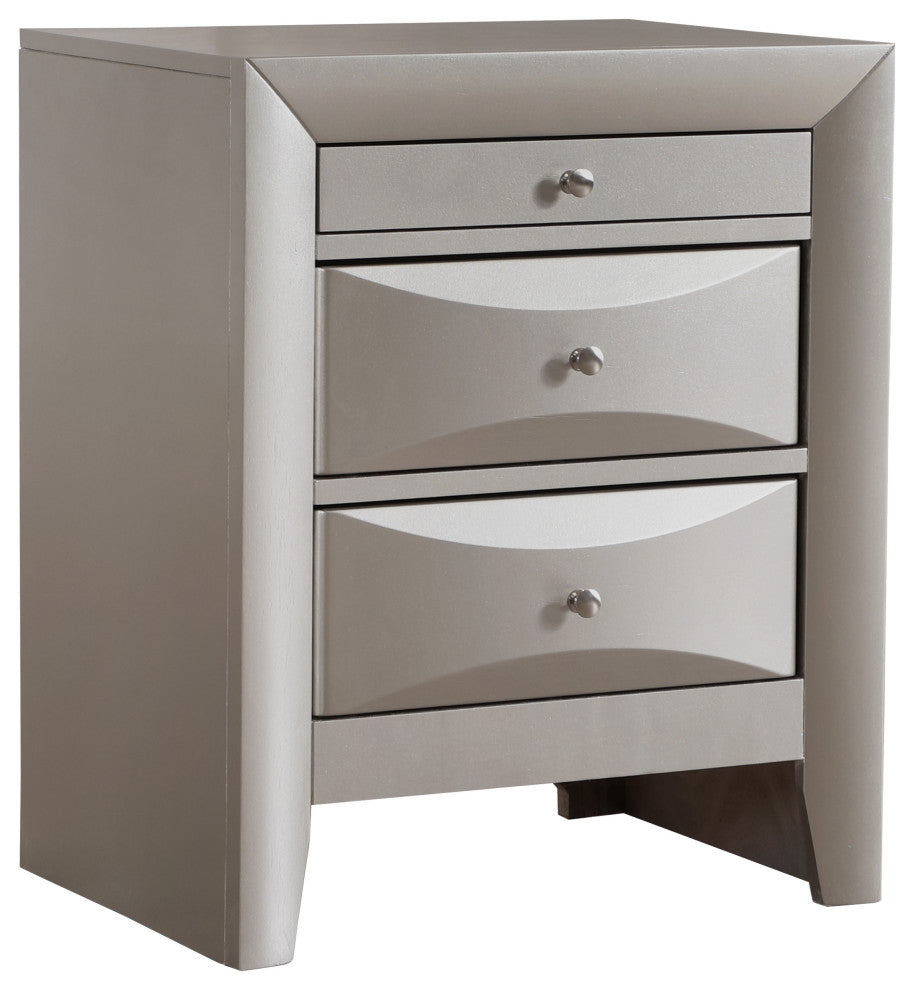 Nightstand, Silver