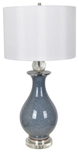 Francis Table Lamp, Blue