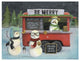 "Christmas on Wheels III Light" Digital Paper Print by Mary Urban, 42"x32"
