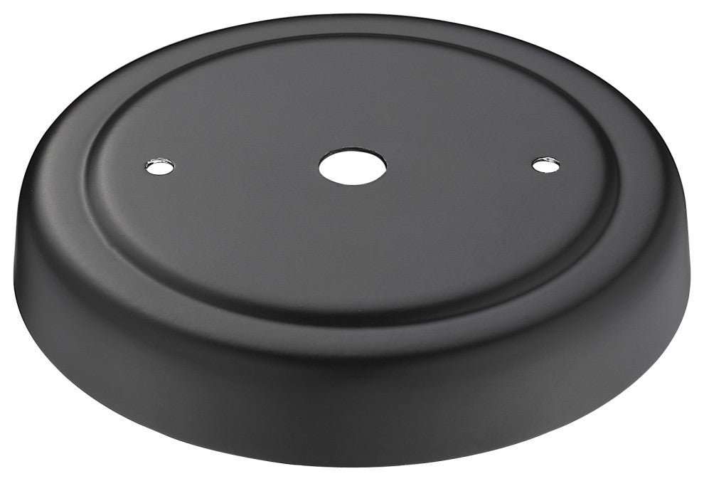 Golden Lighting 0305-S Carver 8"W Mini Pendant - Black