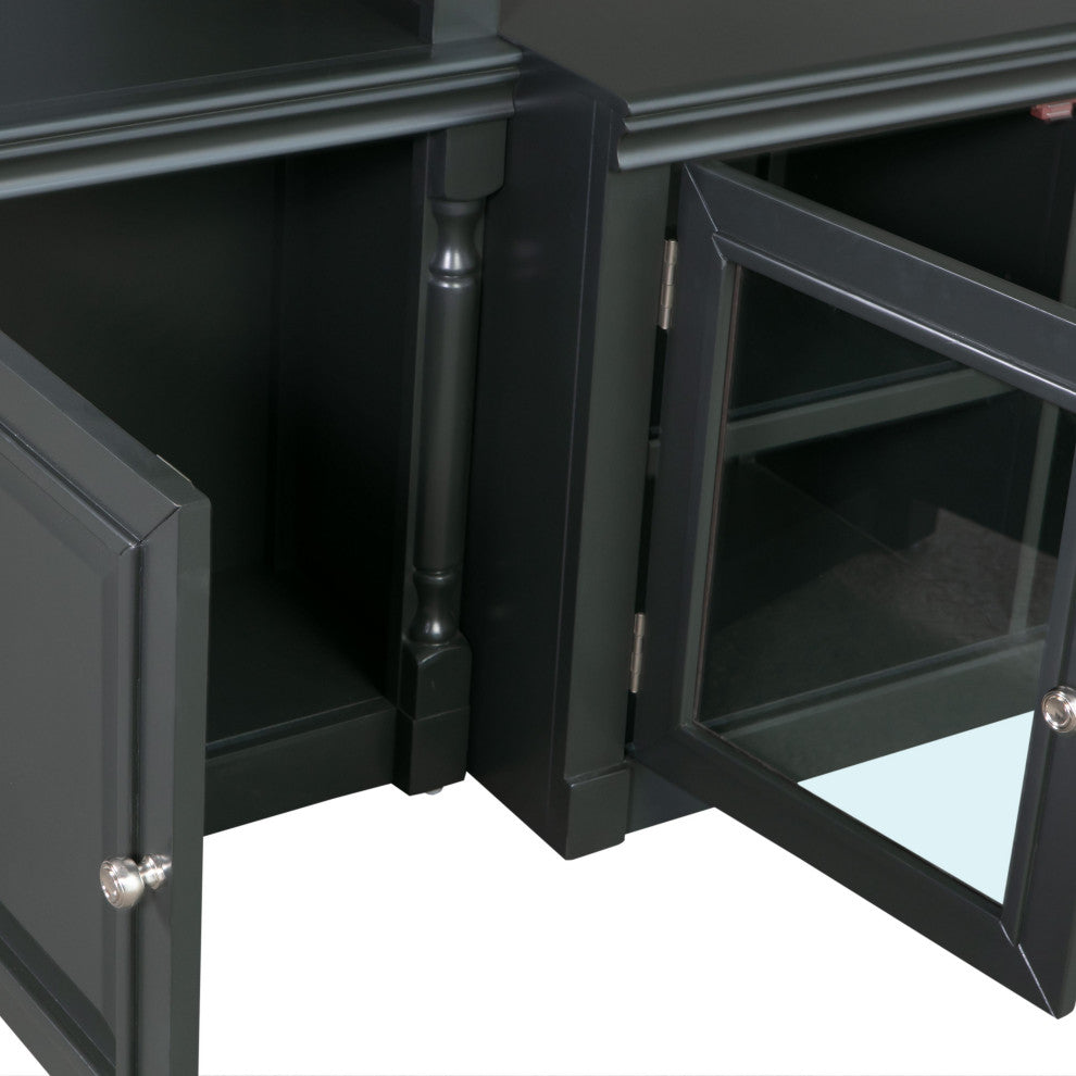 Virginia Charcoal Entertainment Center for TVs up to 65"