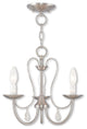 Mirabella 3-Light Chandelier, Brushed Nickel