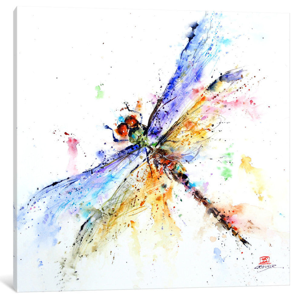 "Dragonfly" by Dean Crouser, 26x26x1.5