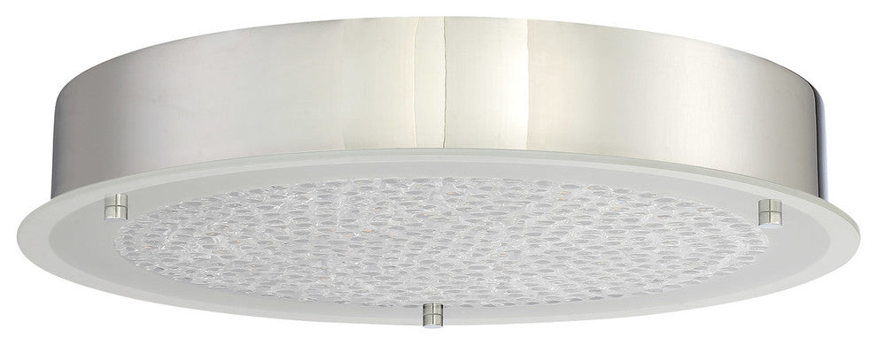 Quoizel PCBZ1616C LED Flush Mount Blaze Polished Chrome