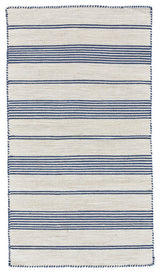 Weave & Wander Granberg Eco-Friendly PET Rug, Navy, 8' X 11'