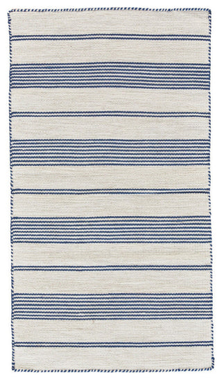 Weave & Wander Granberg Eco-Friendly PET Rug, Navy, 8' X 11'