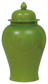 Apple Green Temple Jar