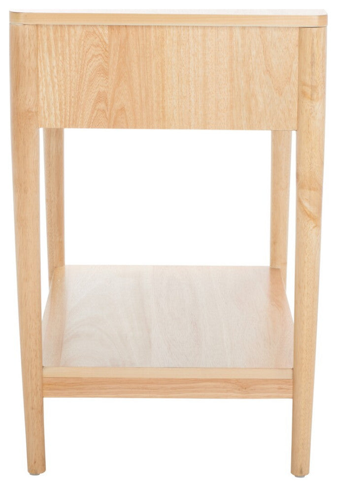 Safavieh Boden 1 Drawer Nightstand, Natural