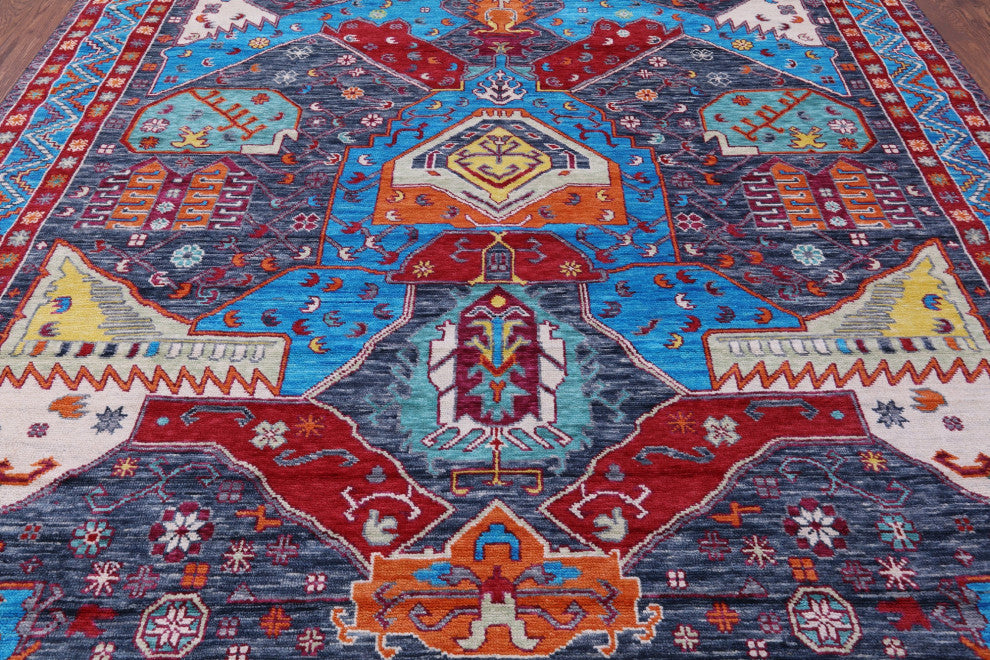 10' Square Turkish Oushak Handmade Rug - Q15587