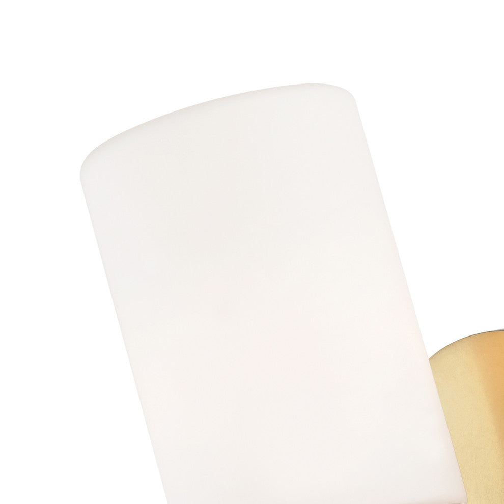 Lola Wall Sconce, Aged Brass Finish