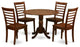 5 Pc Small Kitchen Table And Chairs Set -Kitchen Table And 4 Dinette Chairs