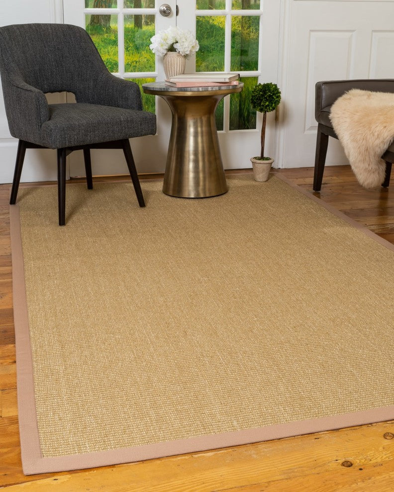 Natural Area Rugs 100% Natural Fiber Kirby Beige Sisal Rug (8'' x 10'')