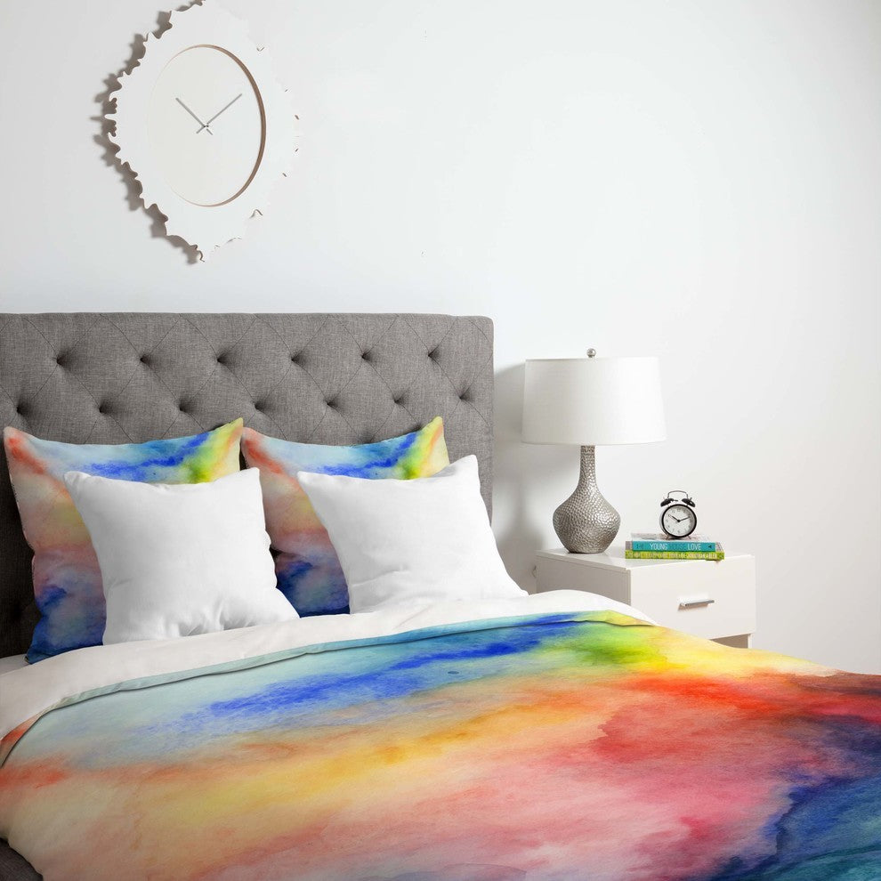 Deny Designs Jacqueline Maldonado Torrent 1 Duvet Cover - Lightweight