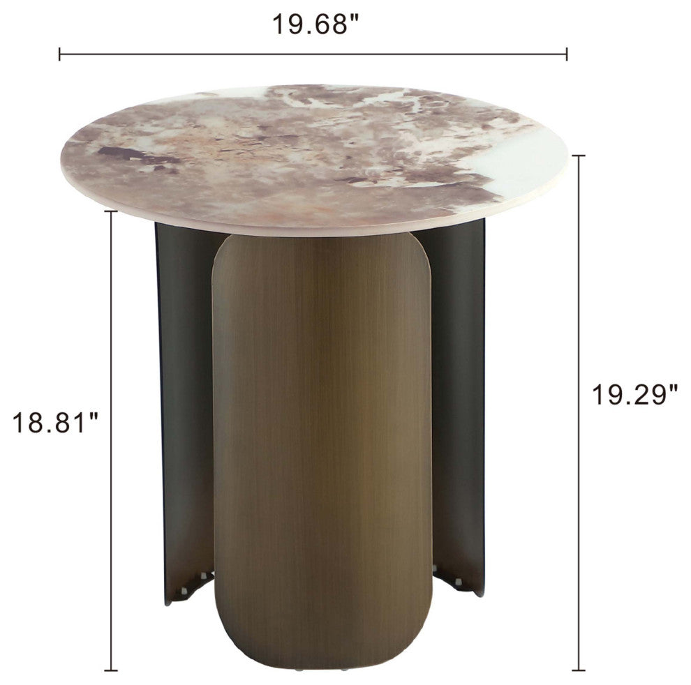 Manhattan Comfort Monica End Table