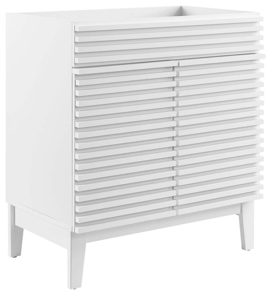 Render 30" Bathroom Vanity Cabinet, White