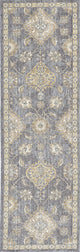 HomeRoots 5'x8' Sage Green Machine Woven Traditional Indoor Area Rug