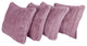 Super Mink Throw Pillow Covers, Set of 4, Polignac, 20''x20''
