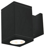 Cube Architectural 5" LED Wall-Light Straight 25 Deg Beam 2700K, Black
