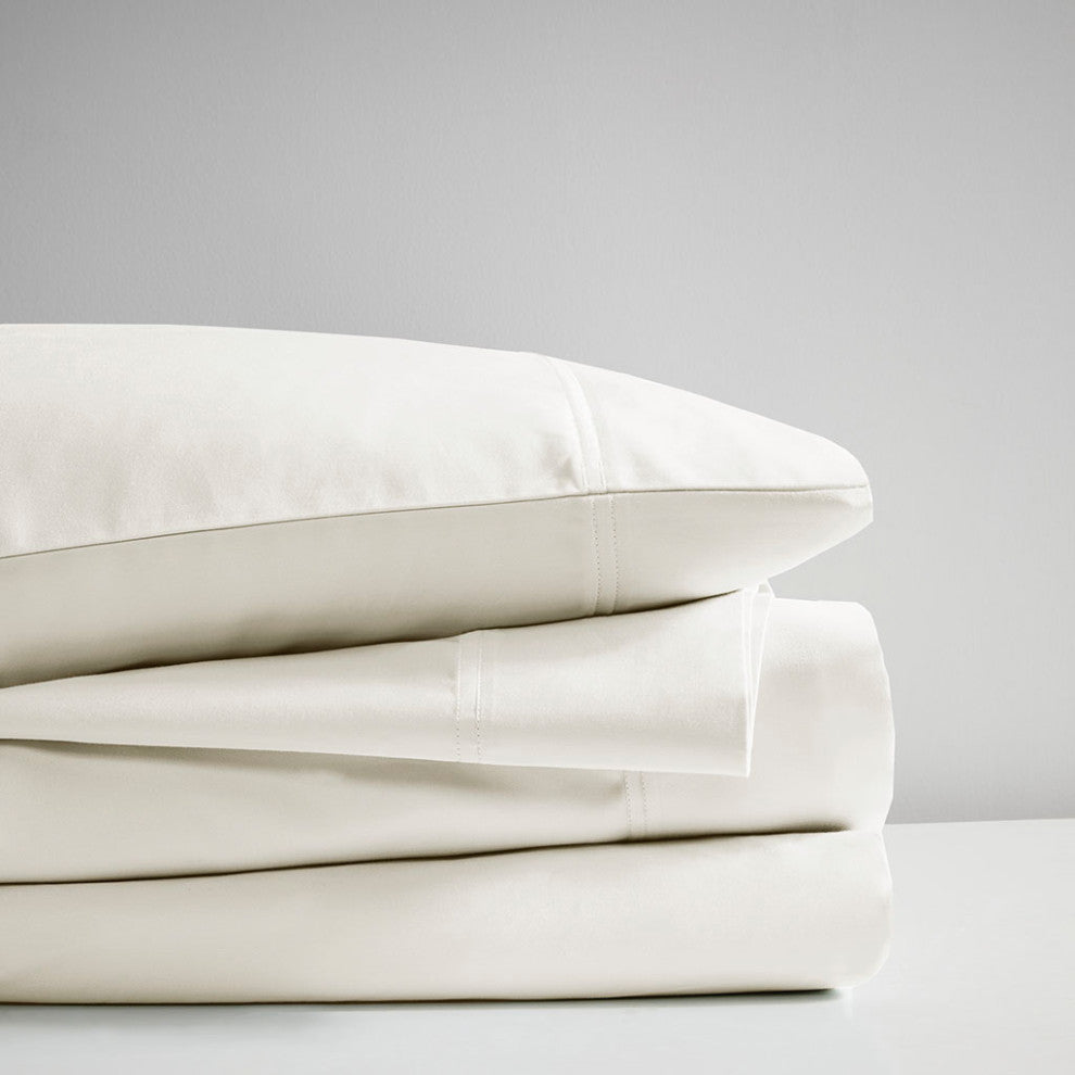 Sleep Philosophy Rayon From Bamboo 4PC Sheet Set, Ivory