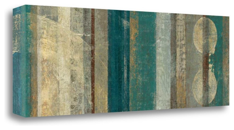 "Kuna Blue" By Roque Silva, Giclee Print on Gallery Wrap Canvas, Ready to Hang
