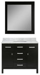 London 42" Single Sink Vanity Set, Espresso
