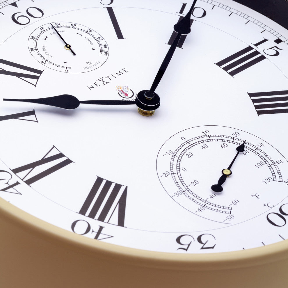 Hyacinth Outdoor Weather Station Wall Clock