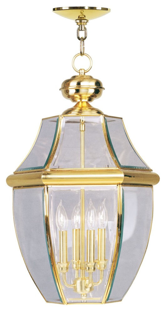 Livex Lighting 4 Light Pb Outdoor Chain Lantern - 2357-02