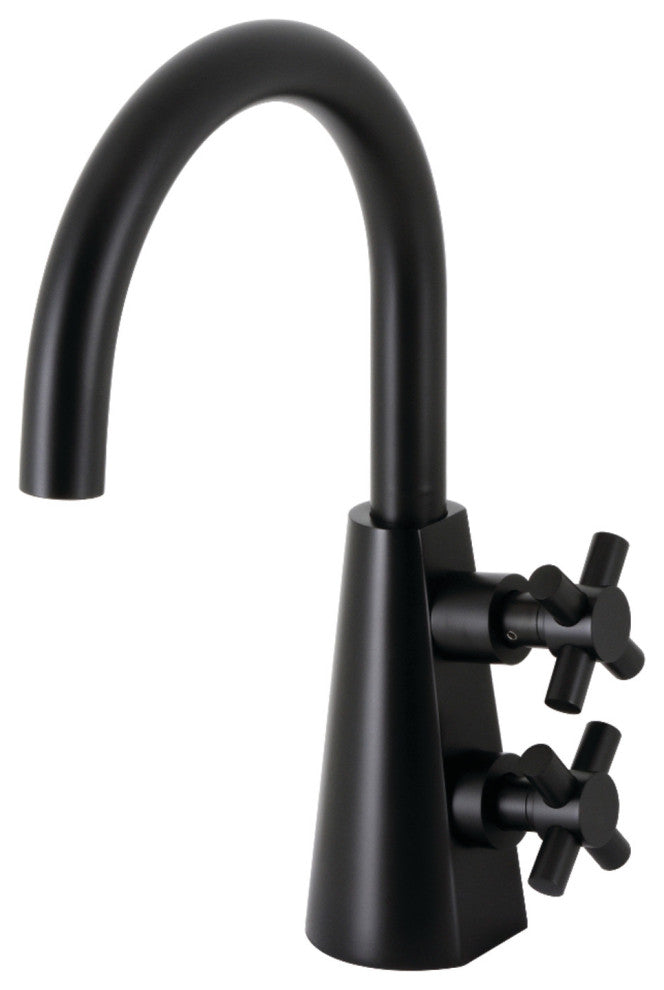 Kingston Brass KS2290DX Two-Handle Single-Hole Bathroom Faucet, Push Pop-Up