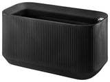 TruDrop Self-Watering Modular Deck Planter -Privacy Barrier -Black, 40"x20"x20"H